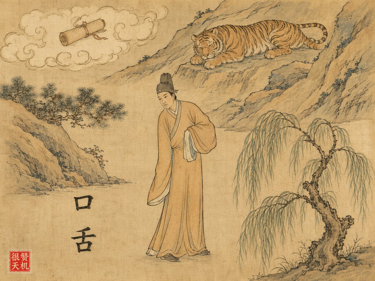断易天机 天水讼卦图