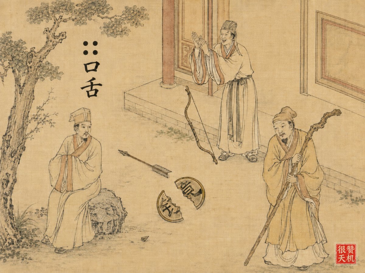 断易天机 天地否卦图