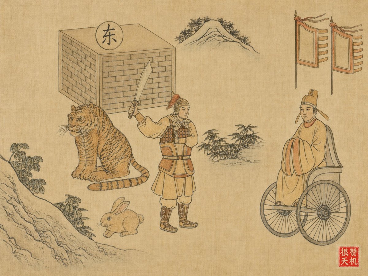 断易天机 地雷复卦图