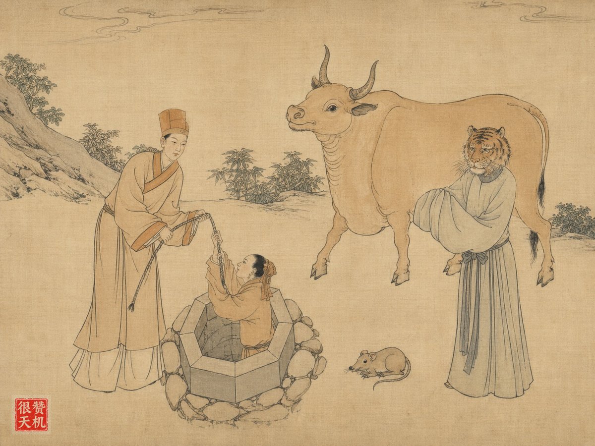 断易天机 坎为水卦图