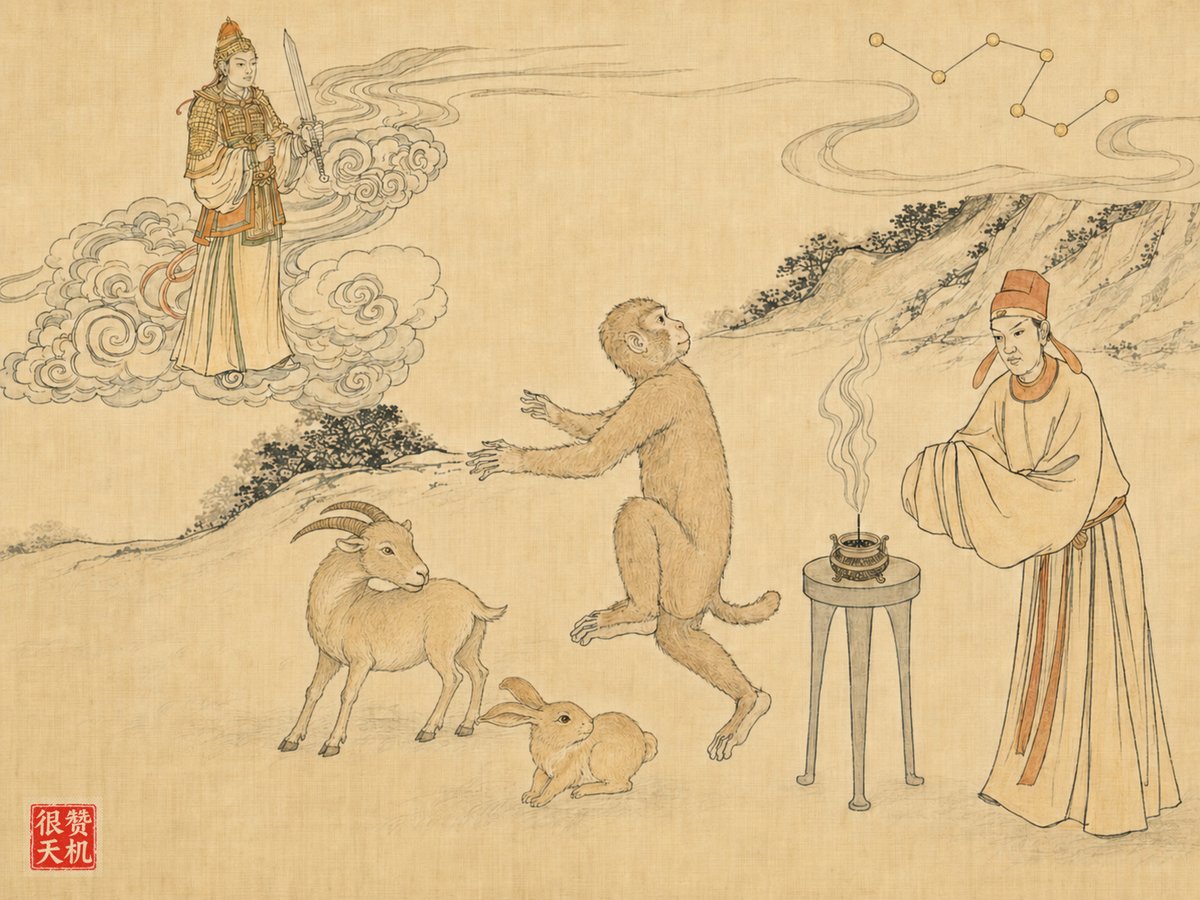 断易天机 雷天大壮卦图