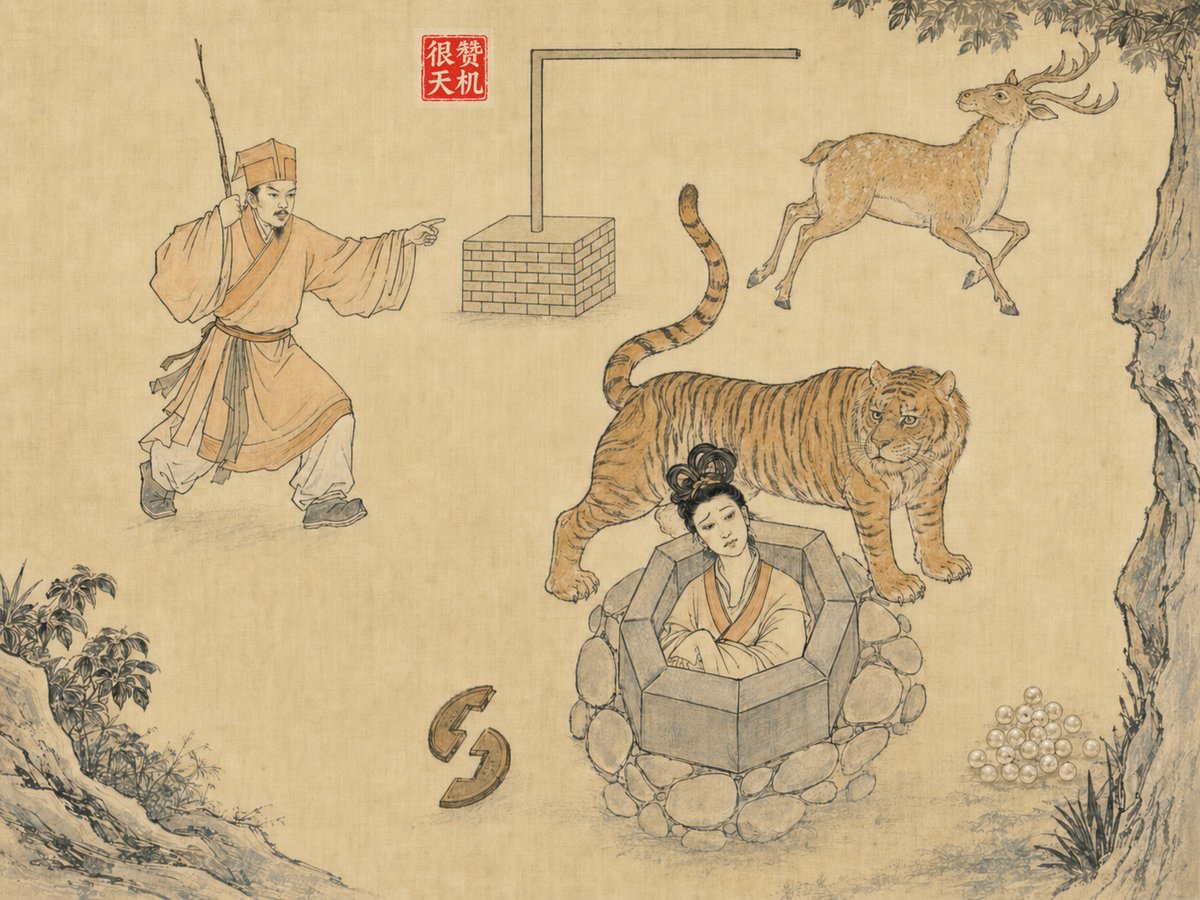 断易天机 地火明夷卦图