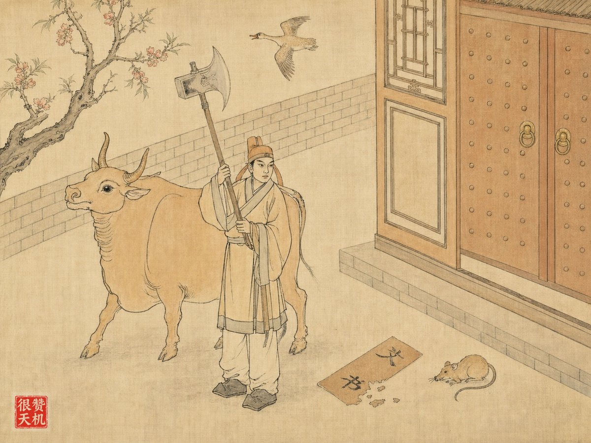 断易天机 火泽睽卦图