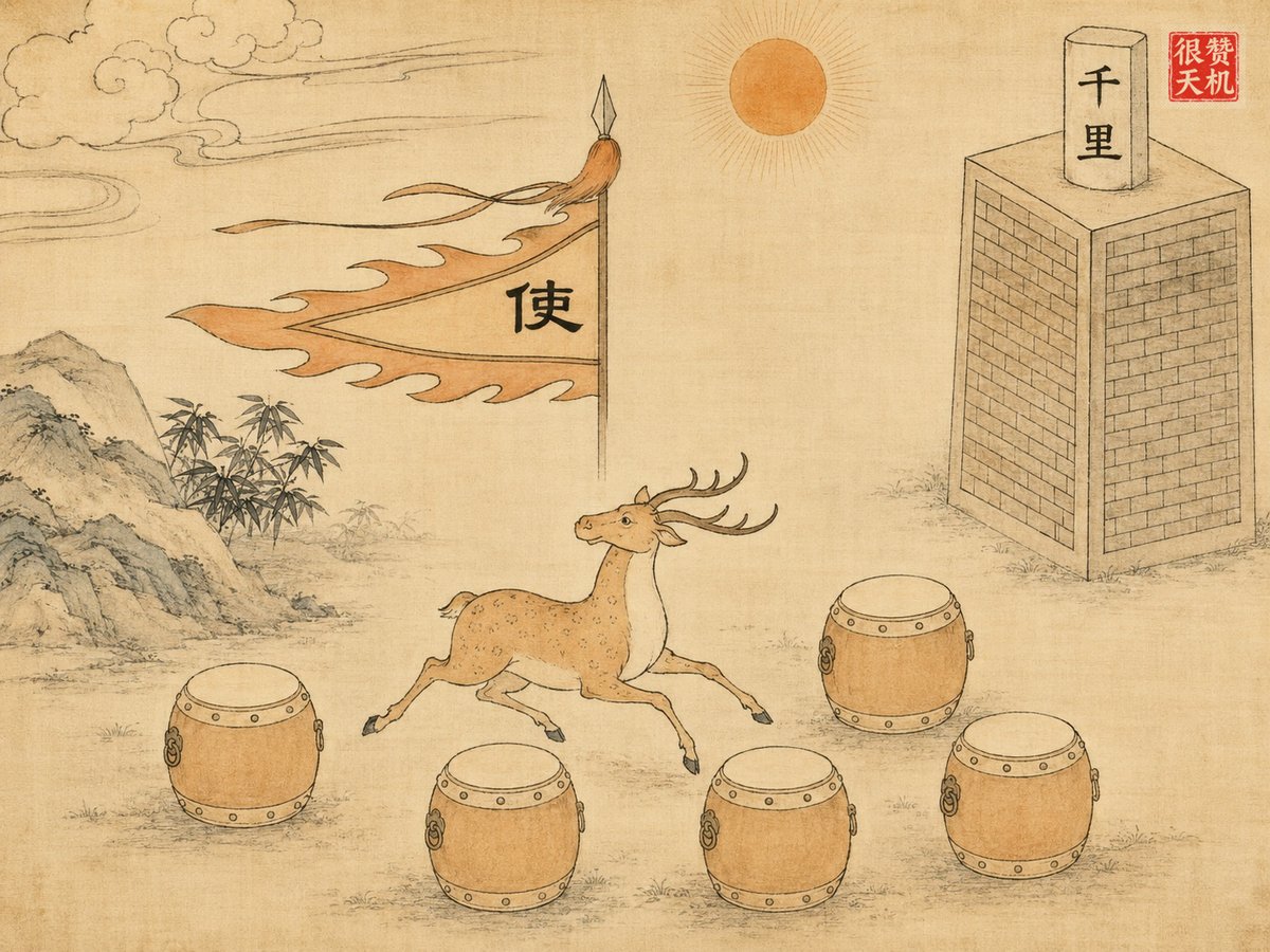 断易天机 水山蹇卦图
