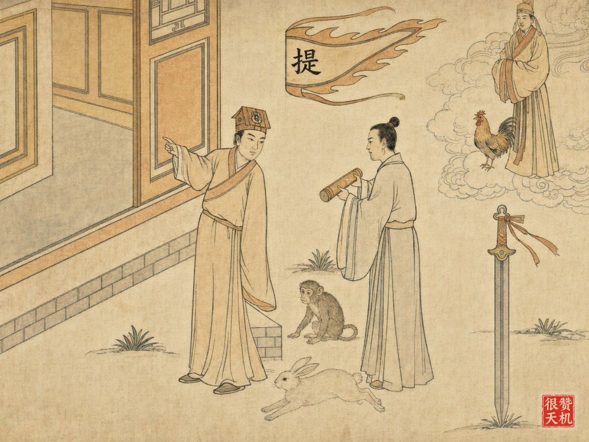 断易天机 雷水解卦图