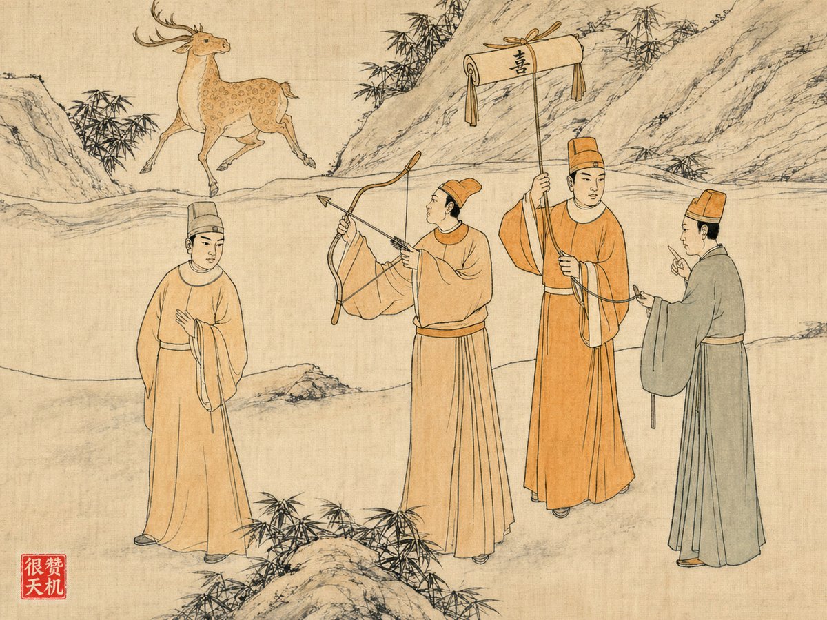 断易天机 天风姤卦图