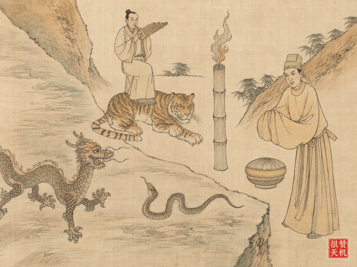 断易天机 雷火丰卦图