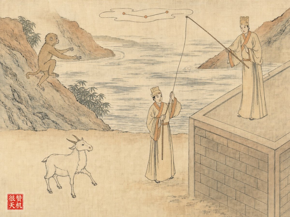 断易天机 火山旅卦图