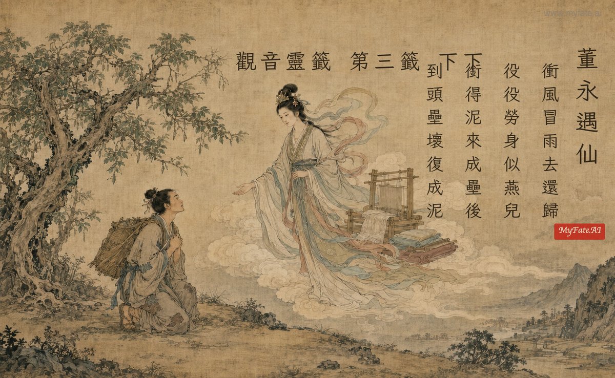 董永遇仙 典故插圖