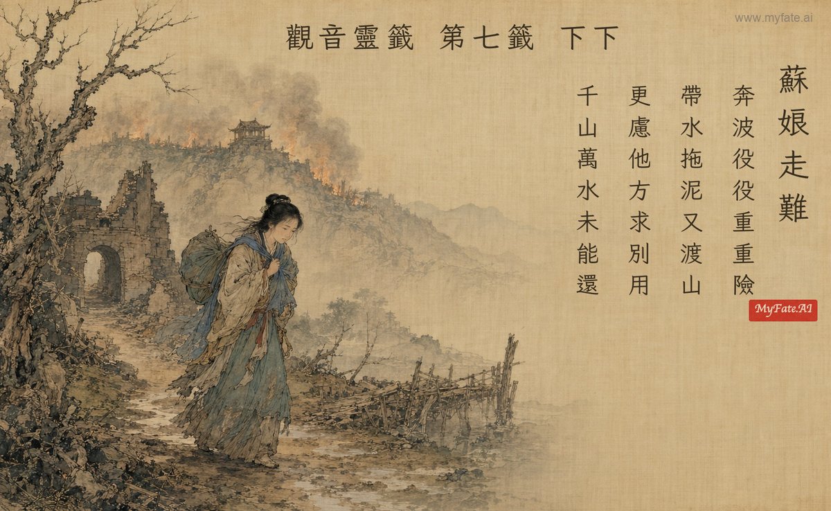 蘇娘走難 典故插圖