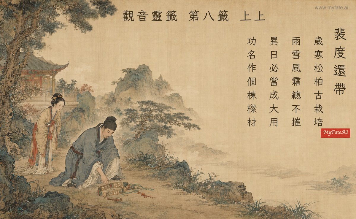 裴度還帶 典故插圖