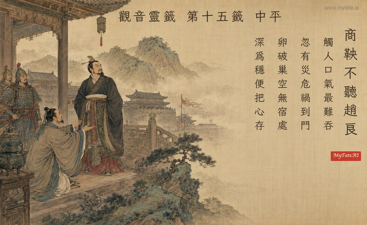 商鞅不聽趙良 典故插圖