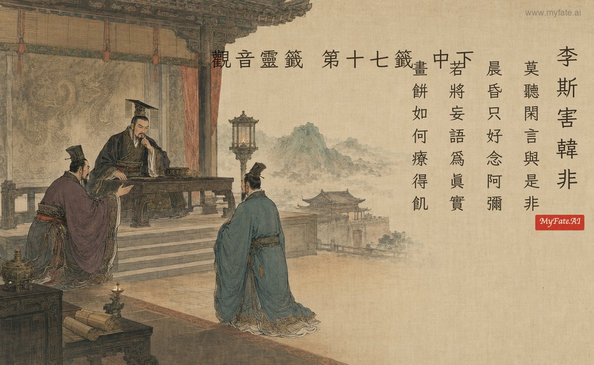 李斯害韓非 典故插圖