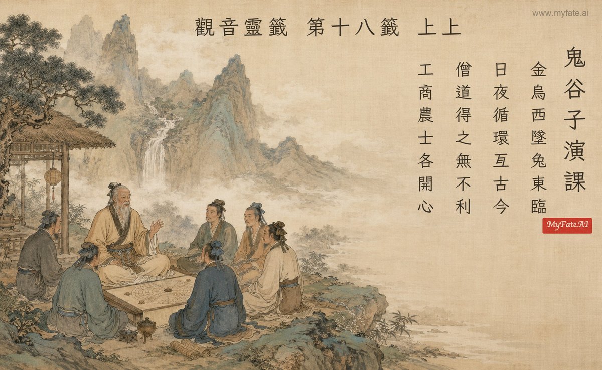 鬼谷子演課 典故插圖