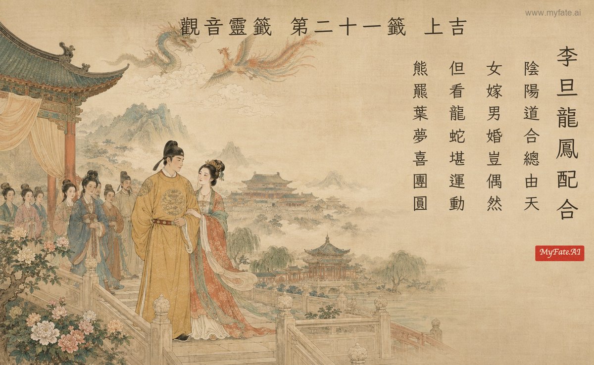李旦龍鳳配合 典故插圖