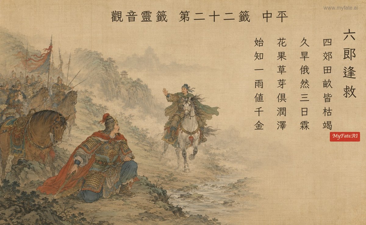 六郎逢救 典故插圖