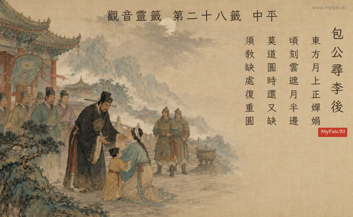 包公尋李後 典故插圖