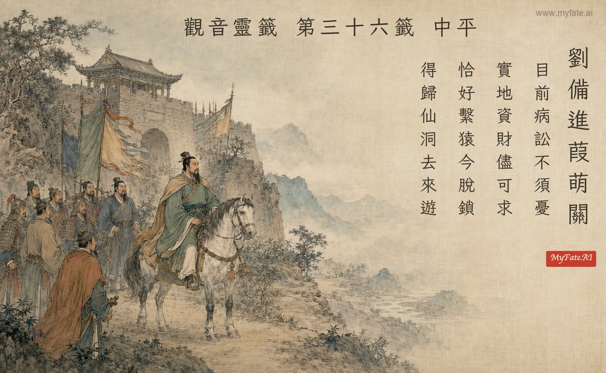 劉備進葭萌關 典故插圖