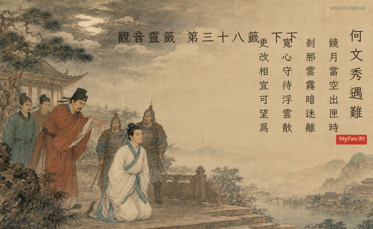 何文秀遇難 典故插圖
