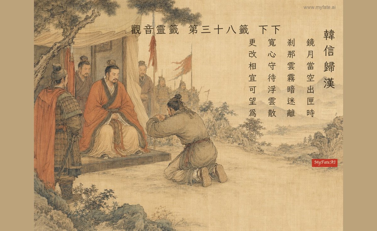 韓信歸漢 典故插圖