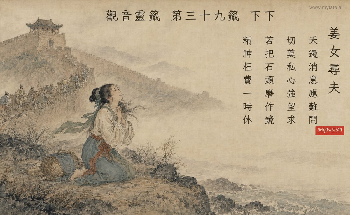姜女尋夫 典故插圖