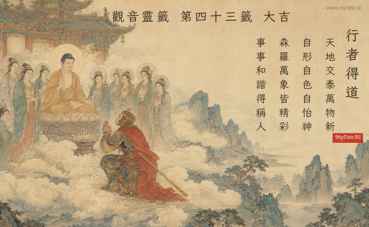 行者得道 典故插圖