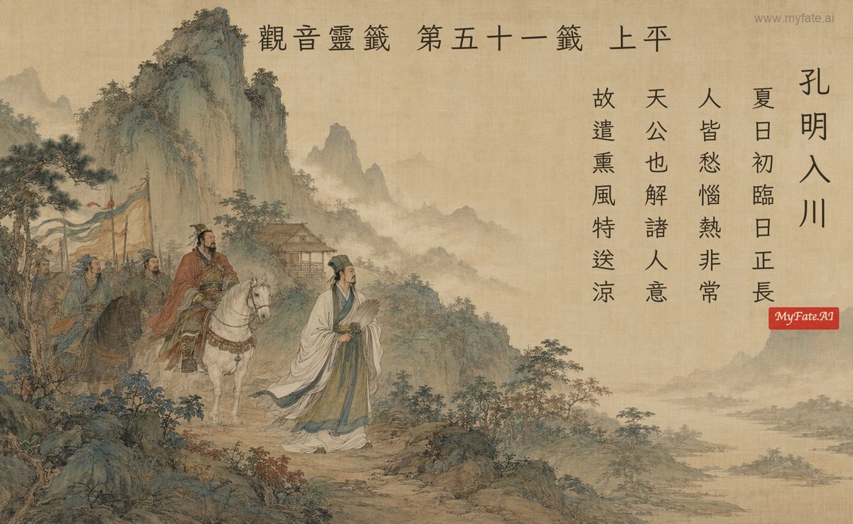 孔明入川 典故插圖