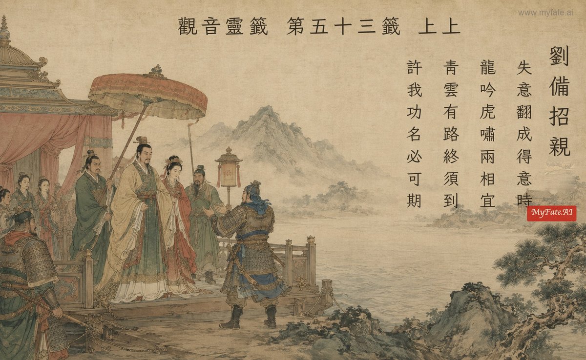劉備招親 典故插圖