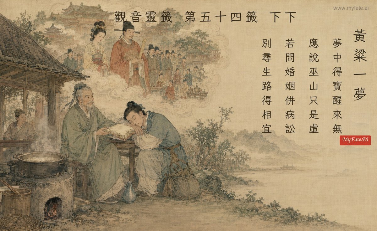 黃粱一夢 典故插圖