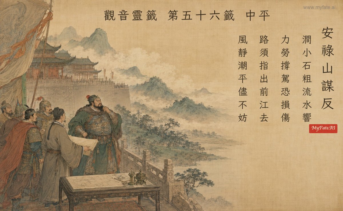 安祿山謀反 典故插圖