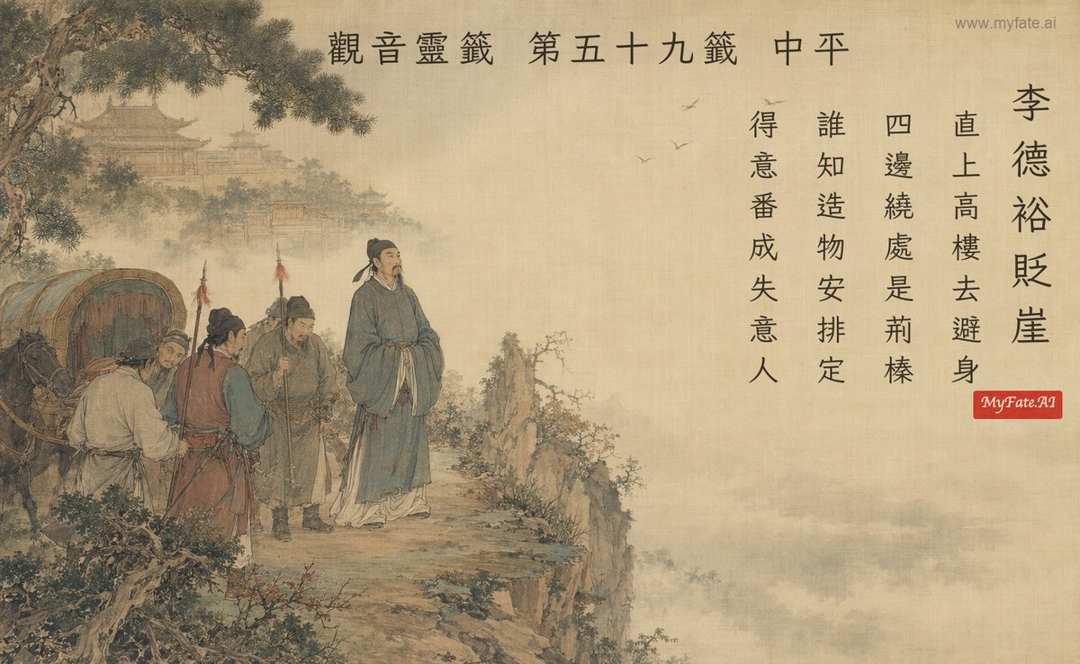 李德裕貶崖 典故插圖