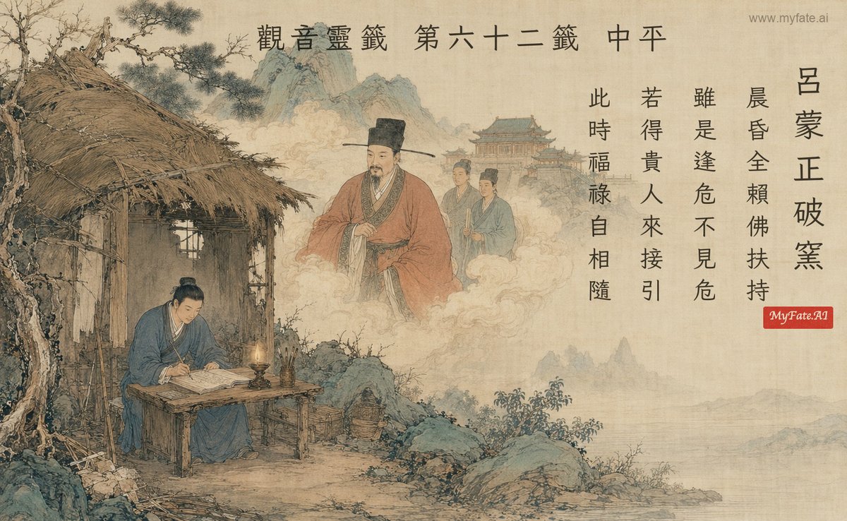 呂蒙正破窯 典故插圖