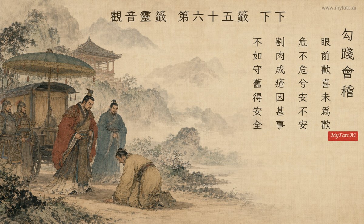 勾踐會稽 典故插圖