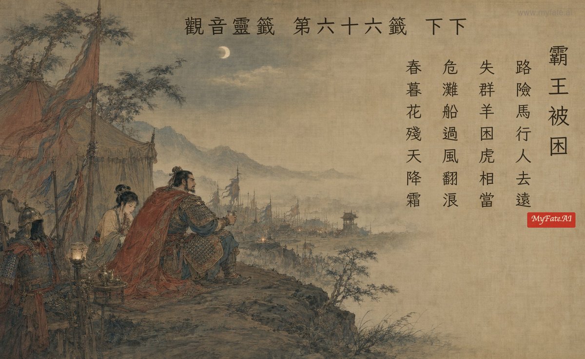 霸王被困 典故插圖
