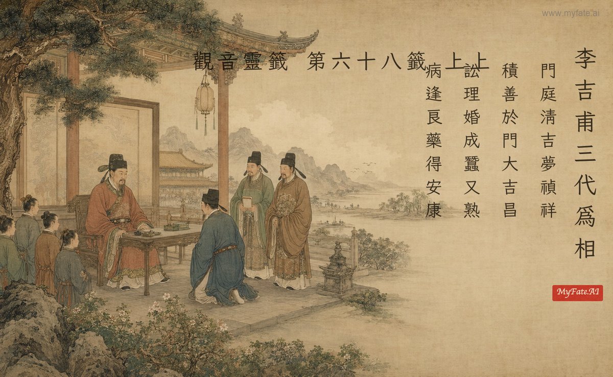 李吉甫三代為相 典故插圖