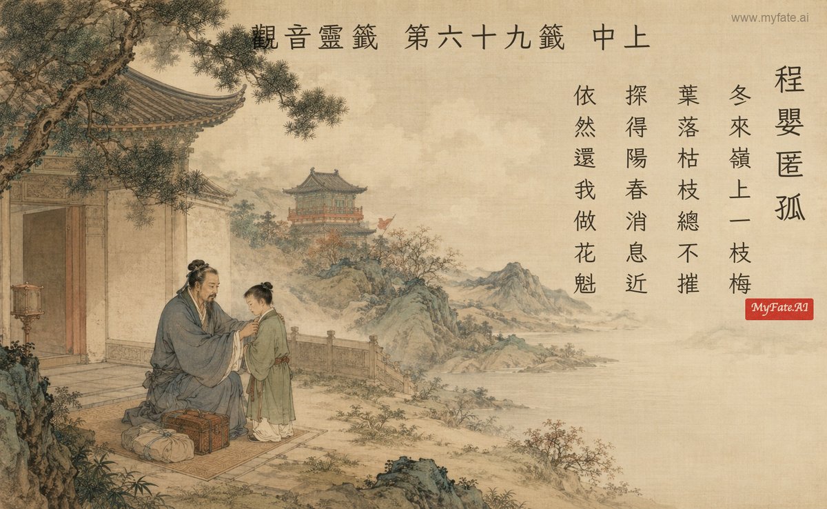 程嬰匿孤 典故插圖