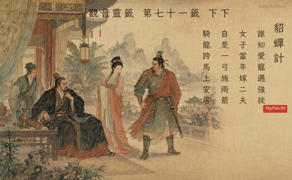 貂蟬計 典故插圖