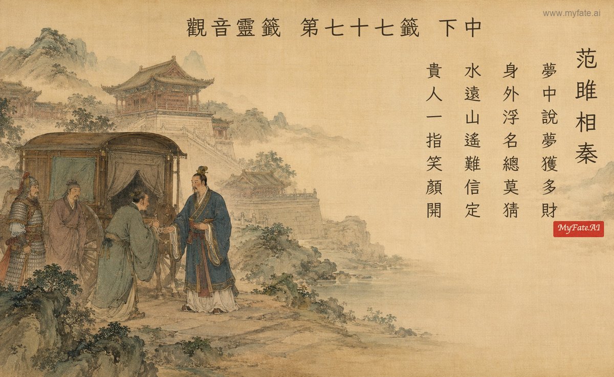范雎相秦 典故插圖