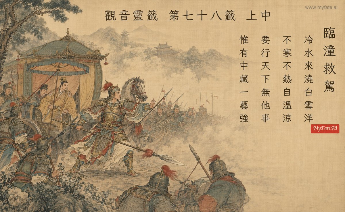 臨潼救駕 典故插圖