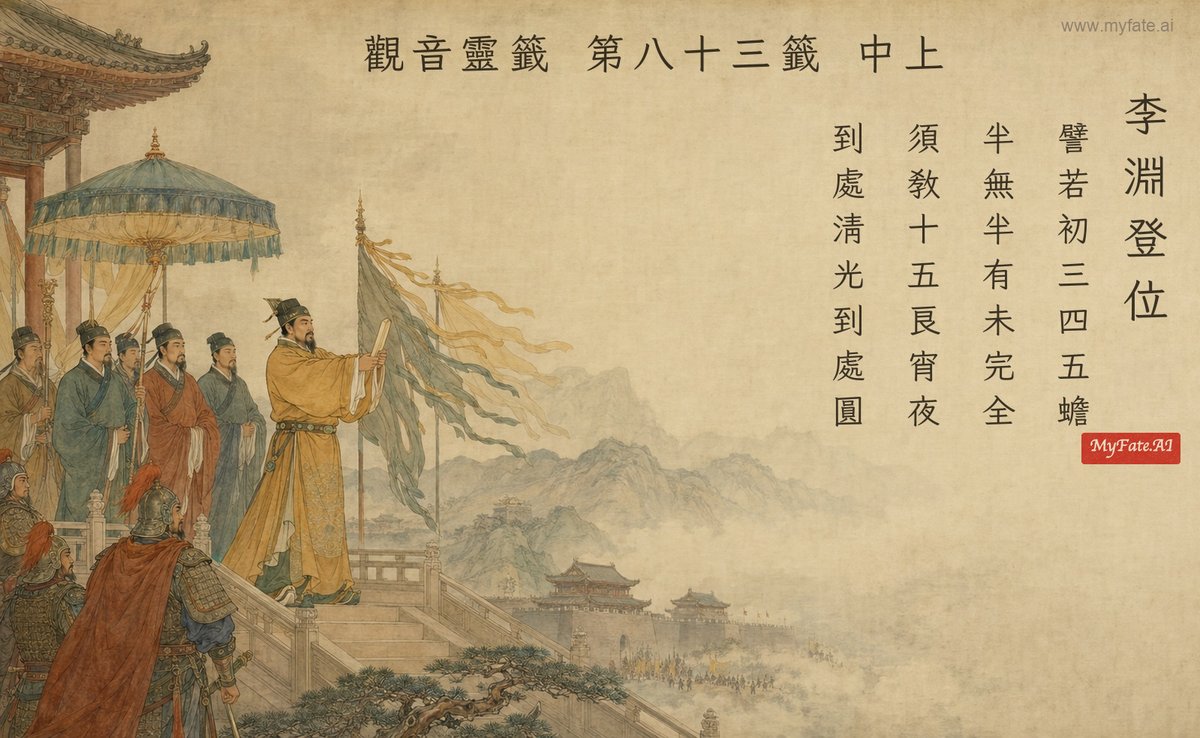 李淵登位 典故插圖
