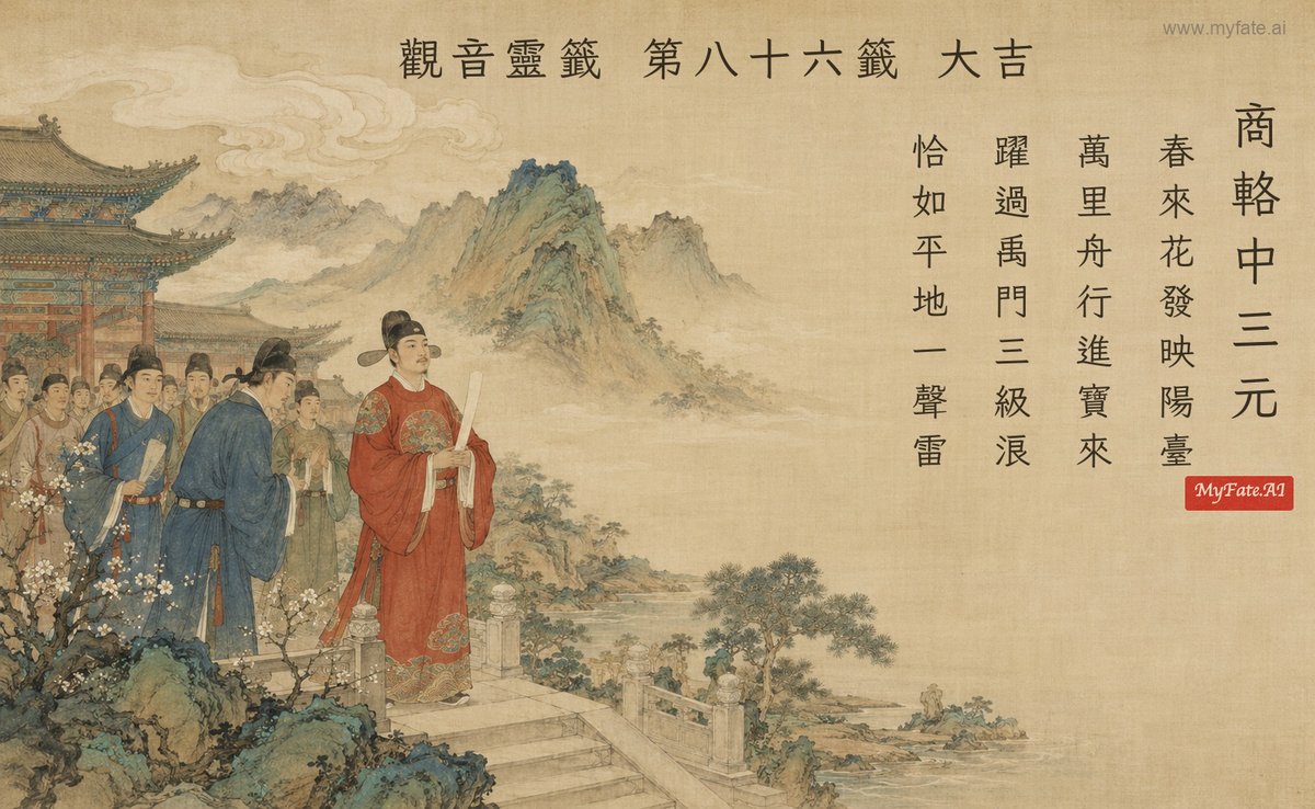 商輅中三元 典故插圖