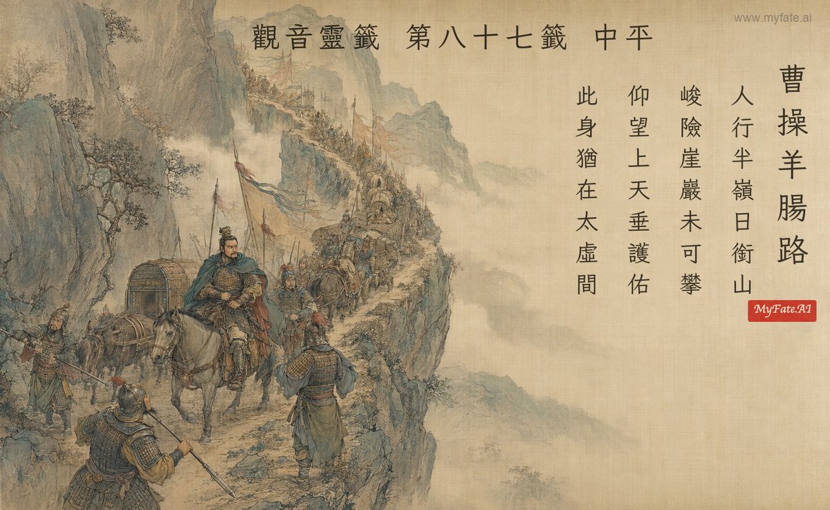 曹操羊腸路 典故插圖