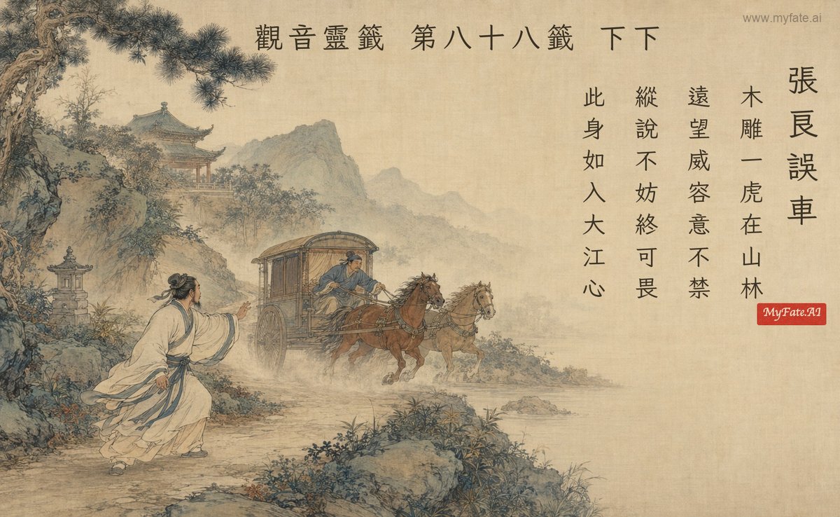 張良誤車 典故插圖