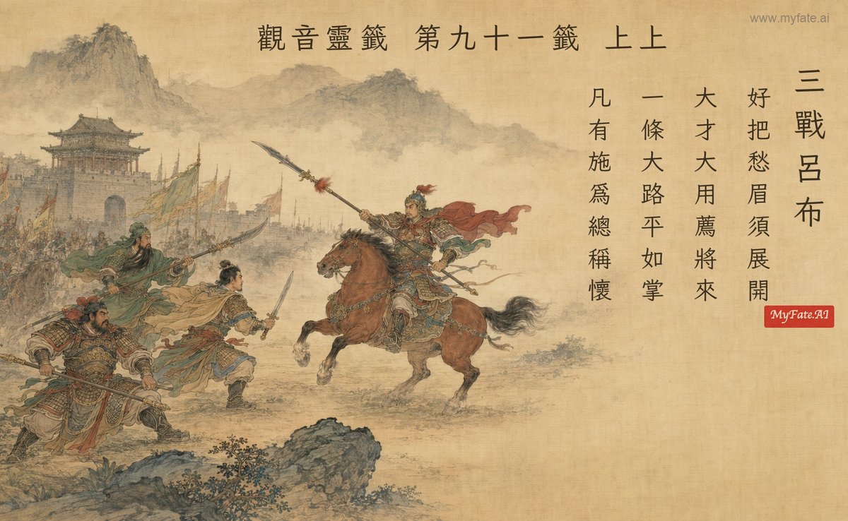 三戰呂布 典故插圖