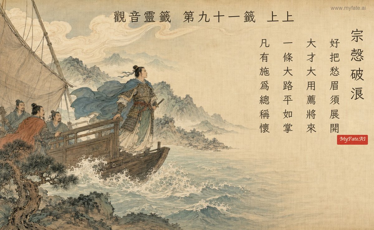 宗愨破浪 典故插圖