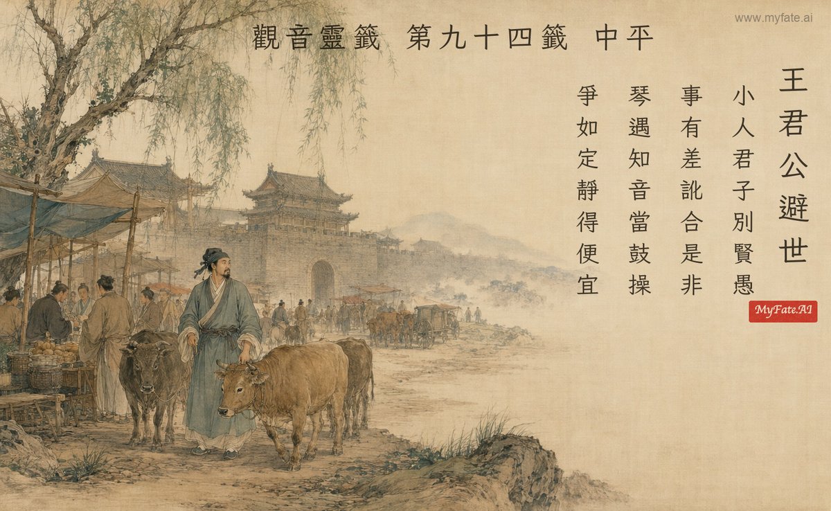 王君公避世 典故插圖