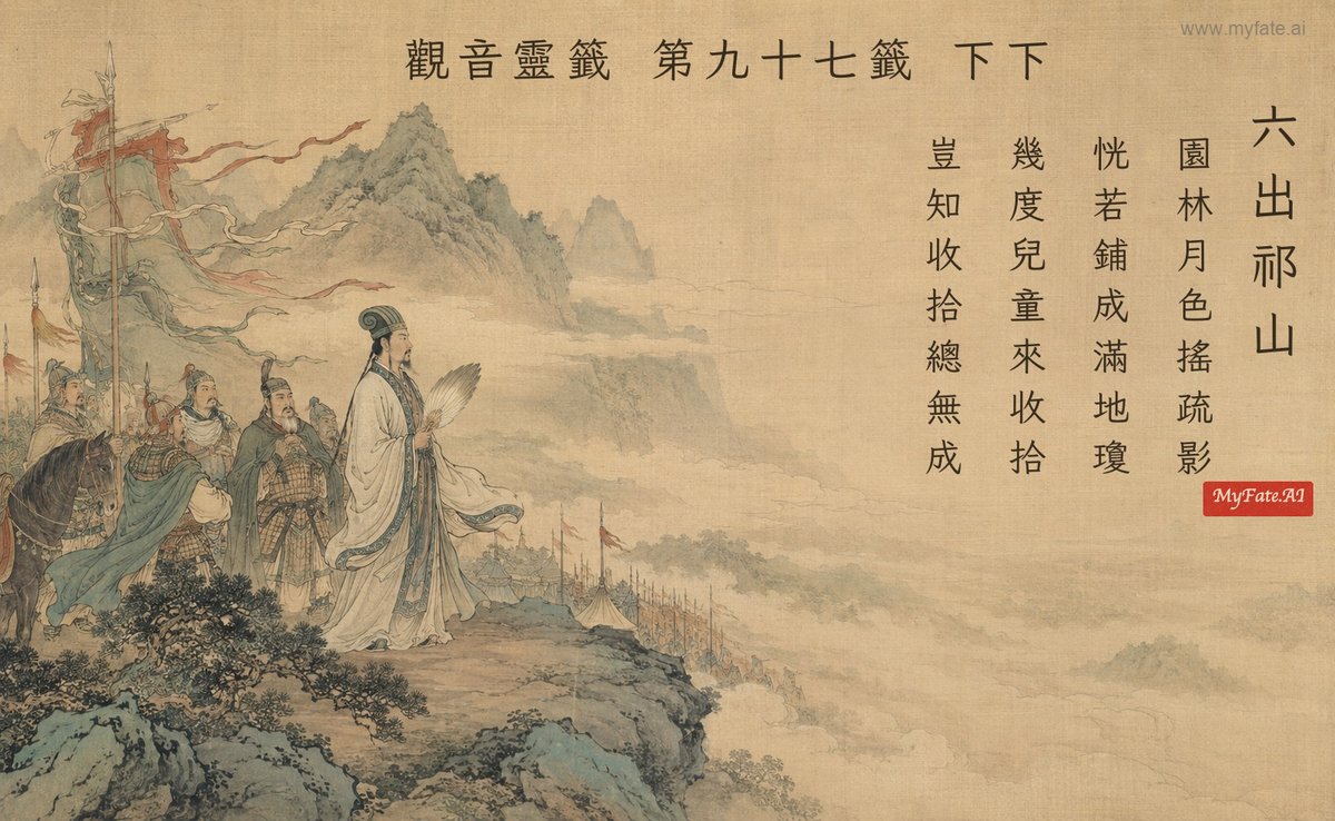 六出祁山 典故插圖