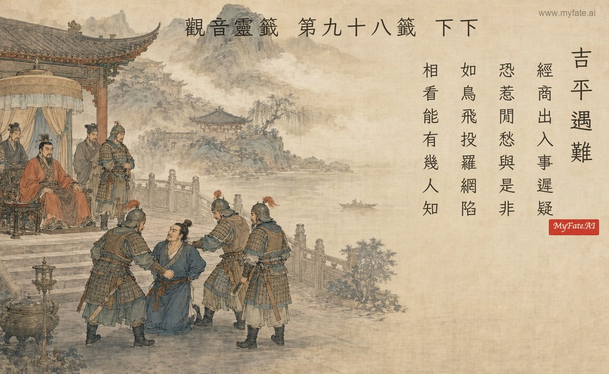 吉平遇難 典故插圖
