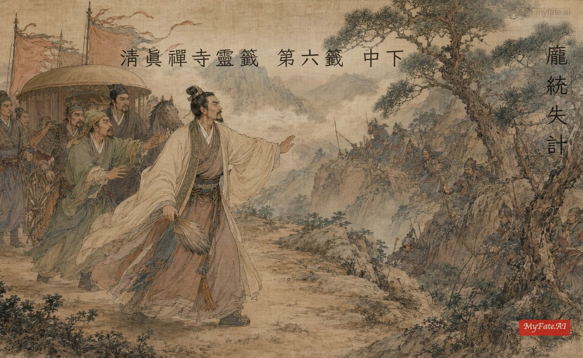 龐統失計 典故插圖