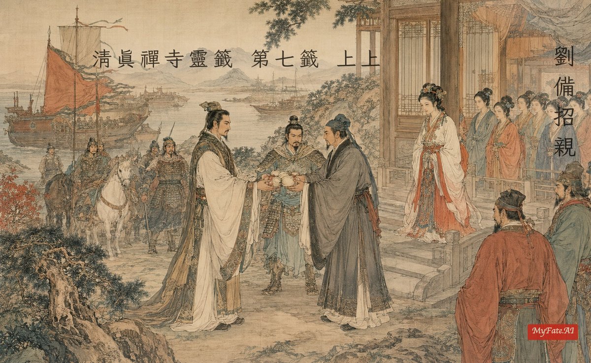 劉備招親 典故插圖